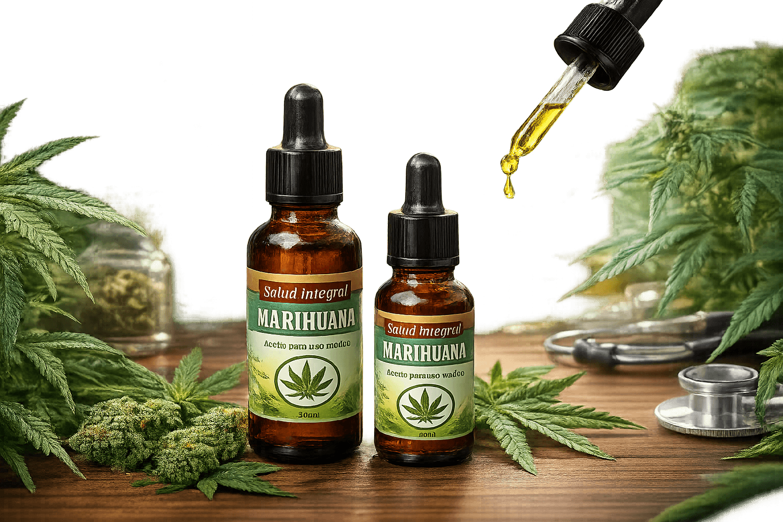 Aceite de cannabis gotas
