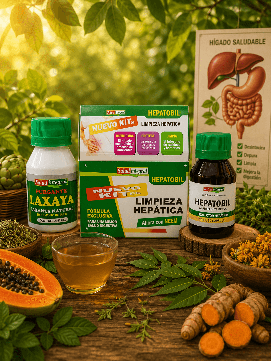 Kit de Limpieza Hepática